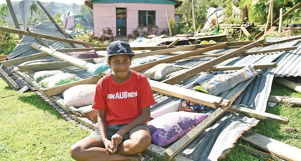 Families were devastated when TC Winston destroyed homes at Nabauva Village.  