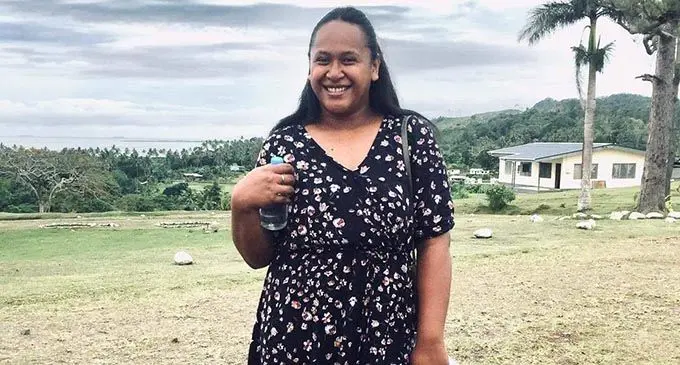 School teacher Amelia Katia.