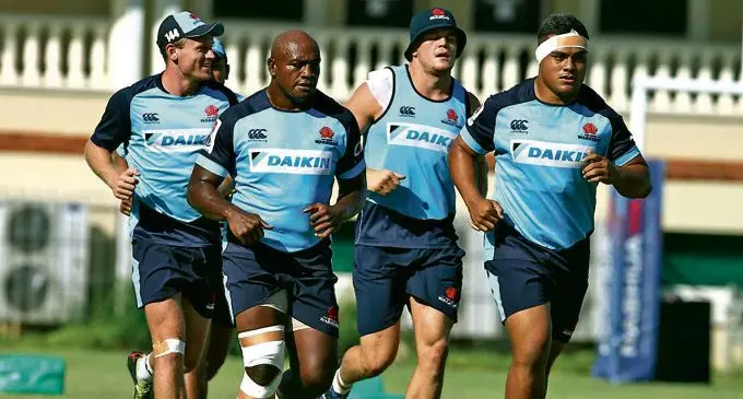 Kalivati Tawake trains with the NSW Waratahs as they prepare for their Super Rugby coach against Sharks tomorrow  morning Photo: Zimbio