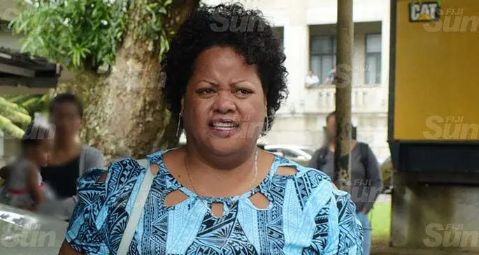 Faith Grace outside Court in Suva on June 12, 2020. Photo: Ronald Kumar