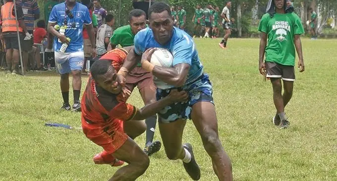 Nasoni Nawanawailagi in action Fiji Bitter Nawaka 7s at Prince Charles Park, Nadi, on February 27, 2021. Photo: Waisea Nasokia