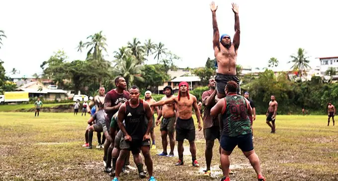 Naitasiri team during their training at Ram Lakhan Park, Samabula, Suva on August 4, 2020. Photo: Sereana Salalo