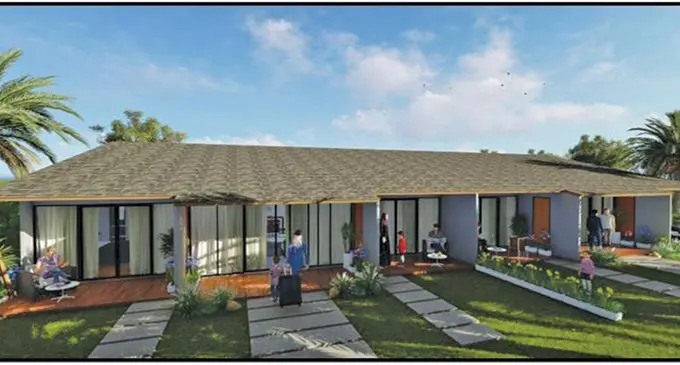 Artist impression of the new Yadua Bay Resort and Villas. Photo: Yadua Bay Resort and Villa