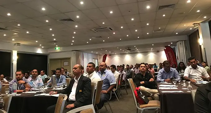 Participants of the Information and Communications Technology sector during the Fiji National University 2020 National Conference on Information Technology at Holiday Inn Suva on March 12, 2020.  Photo: Frederica Elbourne