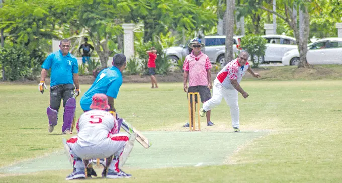 Nasaqalau and Ono-i-Lau in action at Albert Park, Suva, on January 16, 2021. Photo: Leon Lord