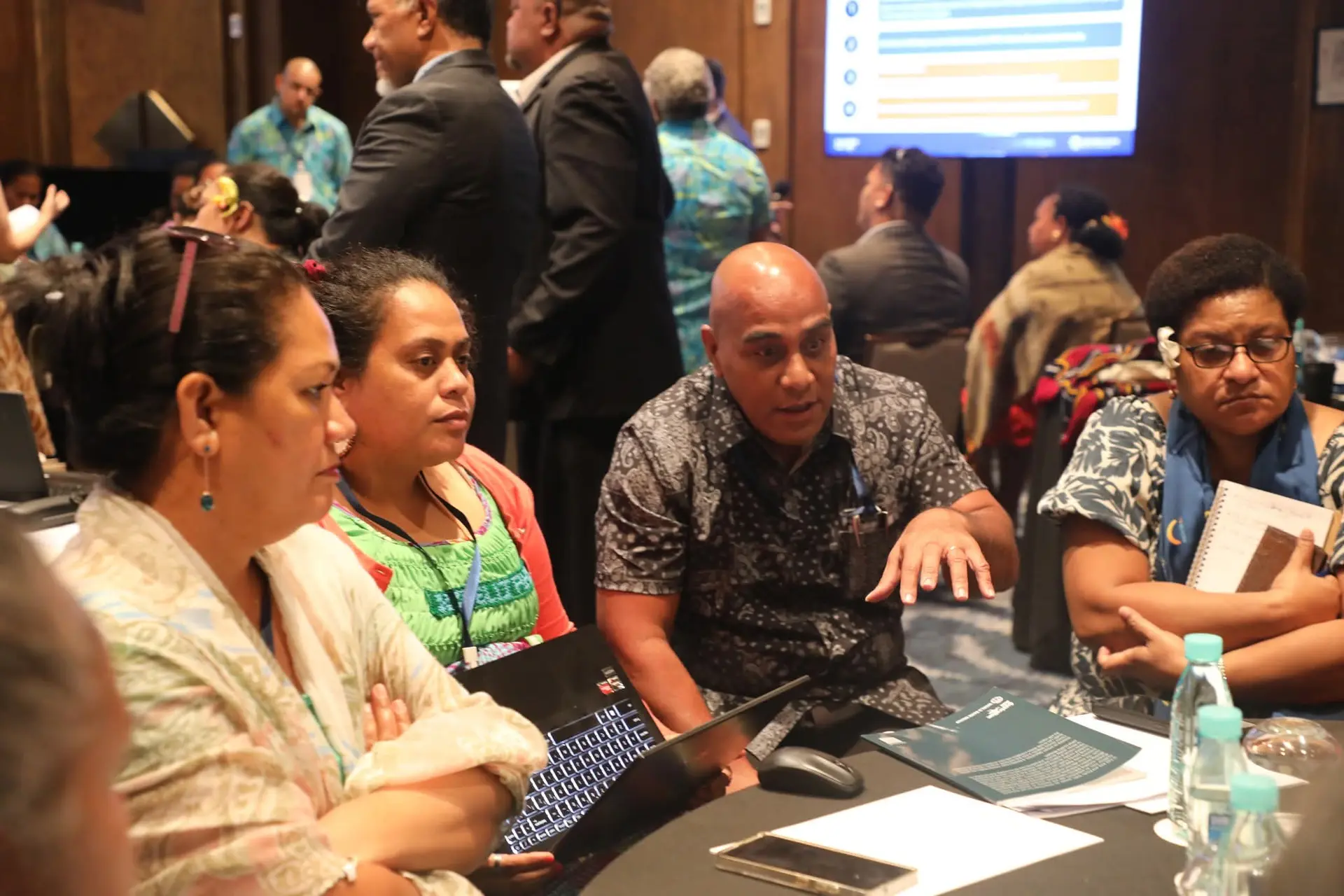 Heads of Department from the Ministry of Health & Medical Services joined their counterparts from other Pacific Island Countries (PICs) namely Kiribati, Tonga, Tuvalu, Nauru, Samoa, Solomon Islands and Vanuatu for the Pacific Health Systems Flagship Program Workshop  at the Crowne Plaza Resort in Nadi.
