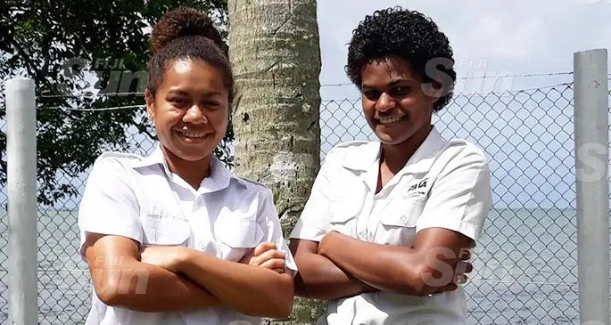Agnus Talei (left) and Vinaisi Baleivalu. Photo: Wati Talebula