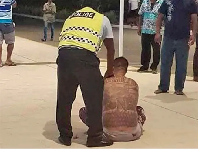 The suspect is now in Hospital under Police guard.