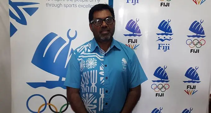Ajay Ballu is the Chef de Mission for Team Fiji to the 2023 Solomon Islands Pacific Games. Photo: Sereana Salalo.