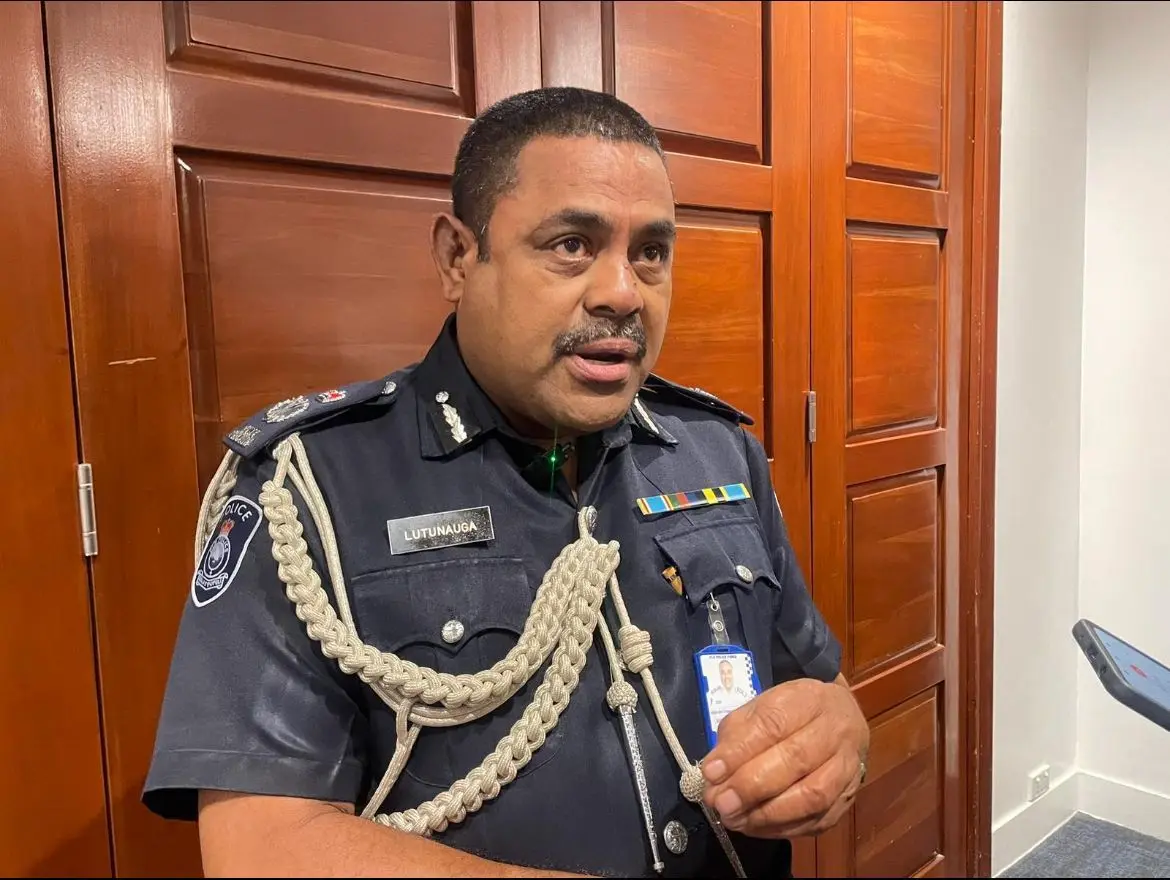Acting Commissioner of Police Aporosa Lutunauga.