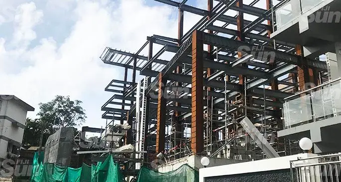 One of the Suva projects, a four-storey apartment building. Photo: Frederica Elbourne