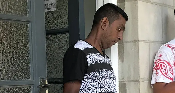 Daniel Deo outside the Magistrates Court in Suva on September 9, 2019. Photo: Ashna Kumar