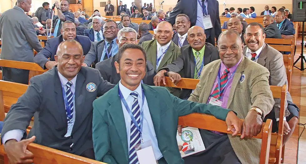  Methodist Church of Fiji and Rotuma conference participants at the Centenary Church in Suva on August 23, 2024. Photo: Sosiveta Korobiau