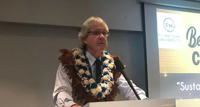 Fiji National University Vice-Chancellor Professor Nigel Healey.  Photo: Nacanieli Tuilevuka