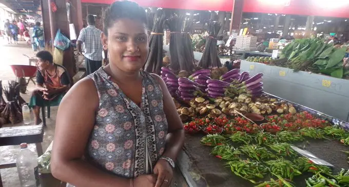 Sonya Lata at her stall at the Lautoka Municipal Market. Photo: Karalaini Tavi