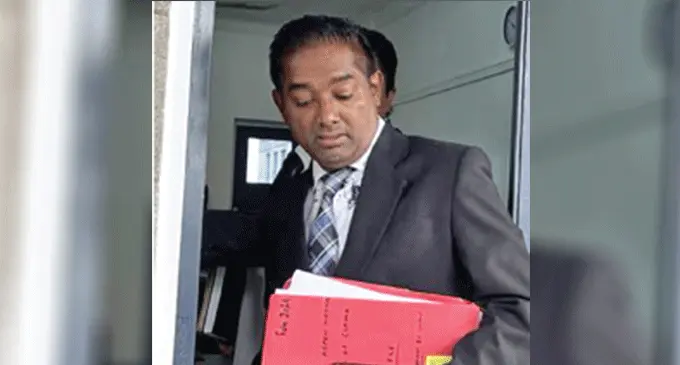 Construction Energy Timber Workers Union of Fiji representative Sailesh Naidu at the High Court in Suva on June 4, 2025. Photo: Beranadeta Nagatalevu