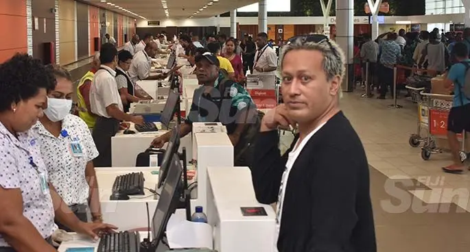 The scene at Nadi International Airport on the morning of March 9, 2020. Photo: Waisea Nasokia