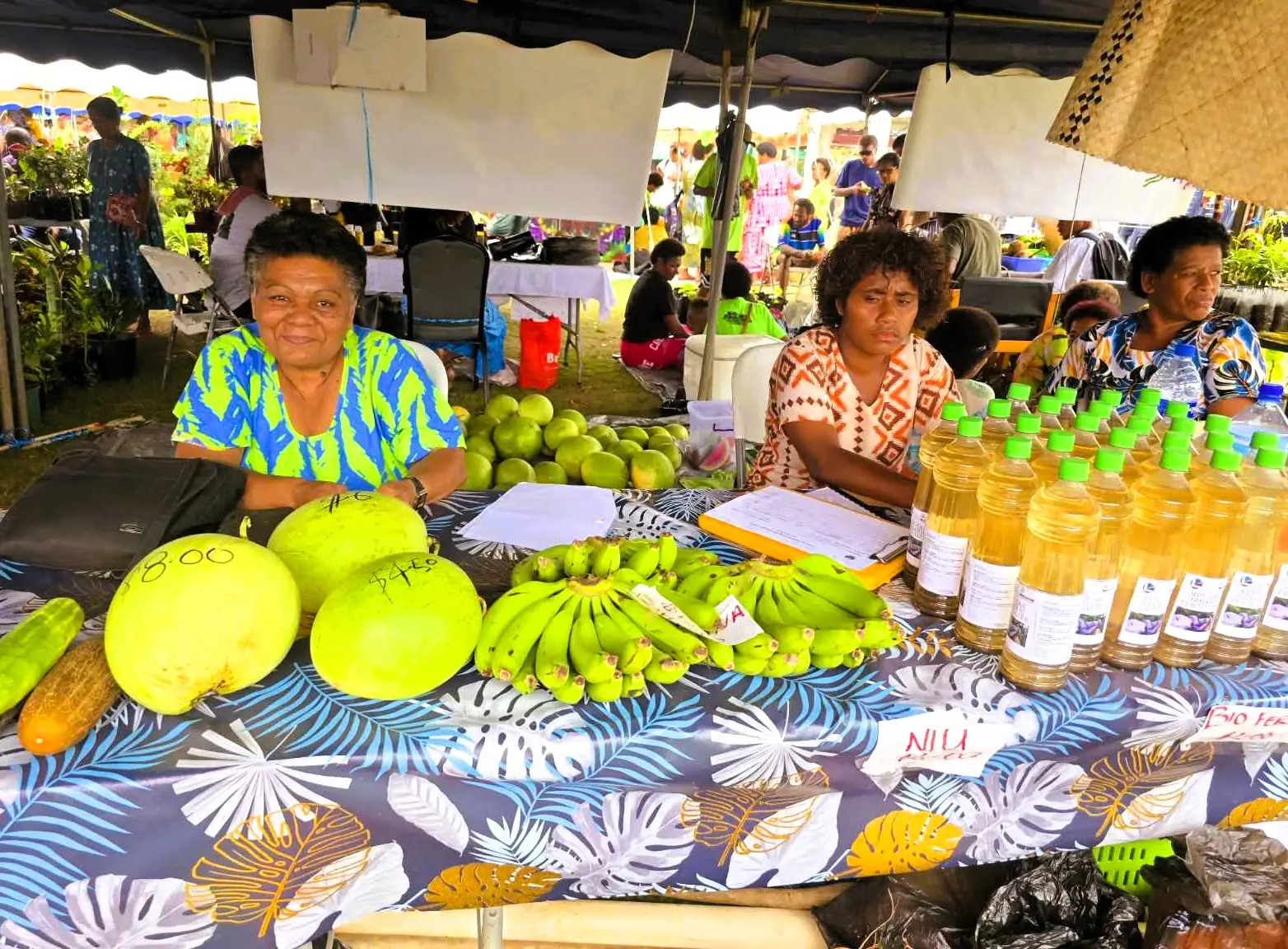Kubulau cluster showcases products at National Agriculture Show