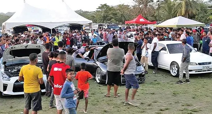 Families and friends that turned up to the ‘MEET N GREET” – “SHOW N SHINE-NORTH” at Labasa Sangam Primary.