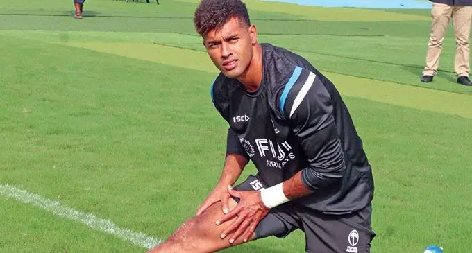 Fiji Airways Flying Fijians first five-eighth Ben Volavola. Photo: Simione Haravanua.