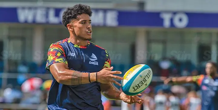 Swire Shipping Fijian Drua flyhalf Isaiah Armstrong-Ravula has been named to start at 10 against Brumbies on Friday. Photo: Josua Buredua