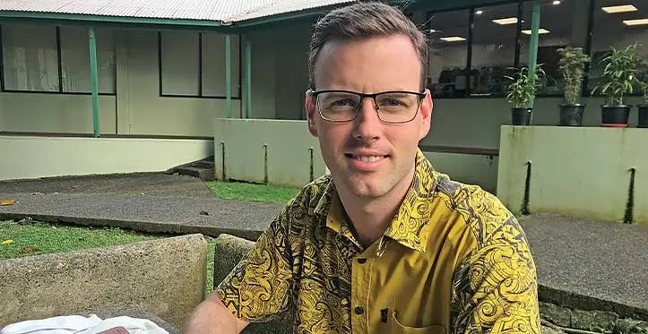 University of the South Pacific (USP) historian lecturer Dr Nicholas Halter on May 16, 2023. Photo: Jone Salusalu