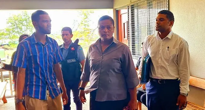 (Left) Benau fire arsonist, Zuhair Dean, was found guilty by the High Court in Labasa for his involvement in the house arson that took the lives of four elderly women. Photo: Sampras Anand.  