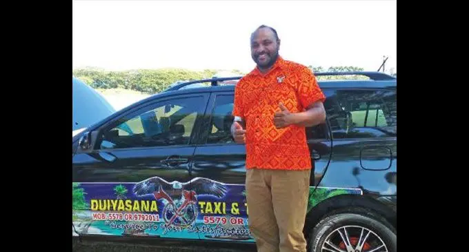 Duiyasana Taxis and Tours president Rupeni Tabutabu. Photo: Salote Qalubau