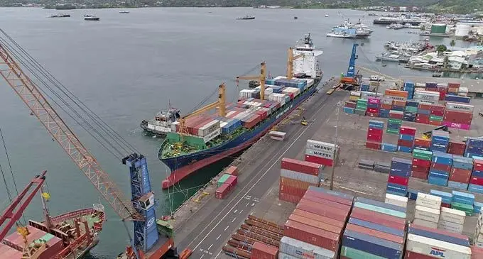 Port of Suva.
