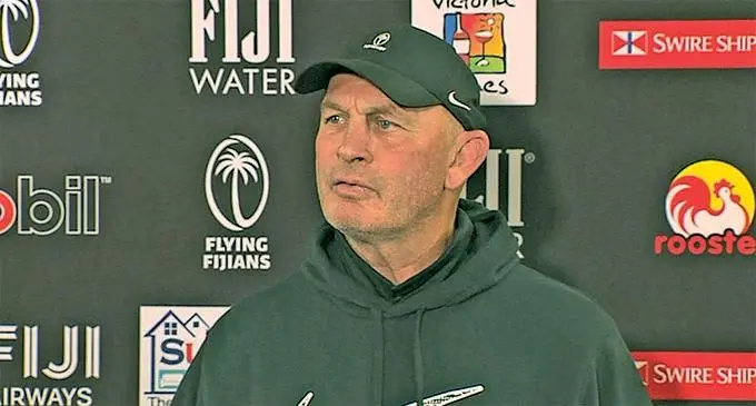 Vern Cotter, Flying Fijians head coach.