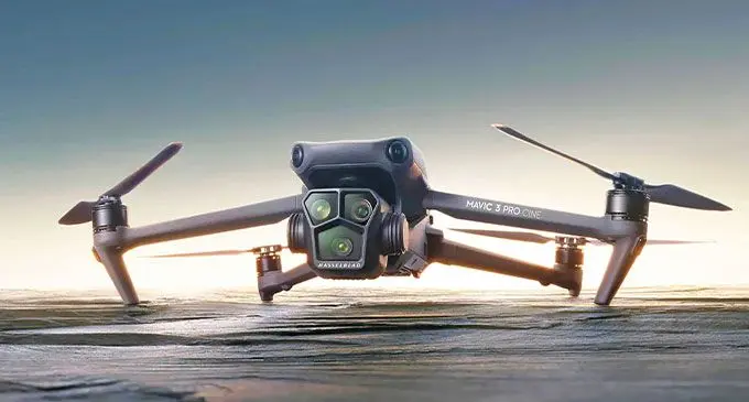 DJ Mavic 3 Pro drone.