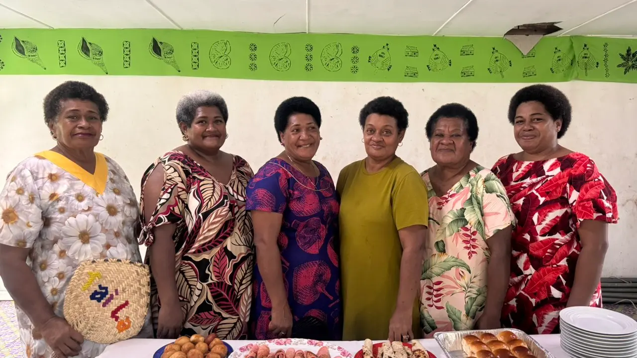 Women of Vatukarasa Village during the CRC consultations on June 2, 2026.