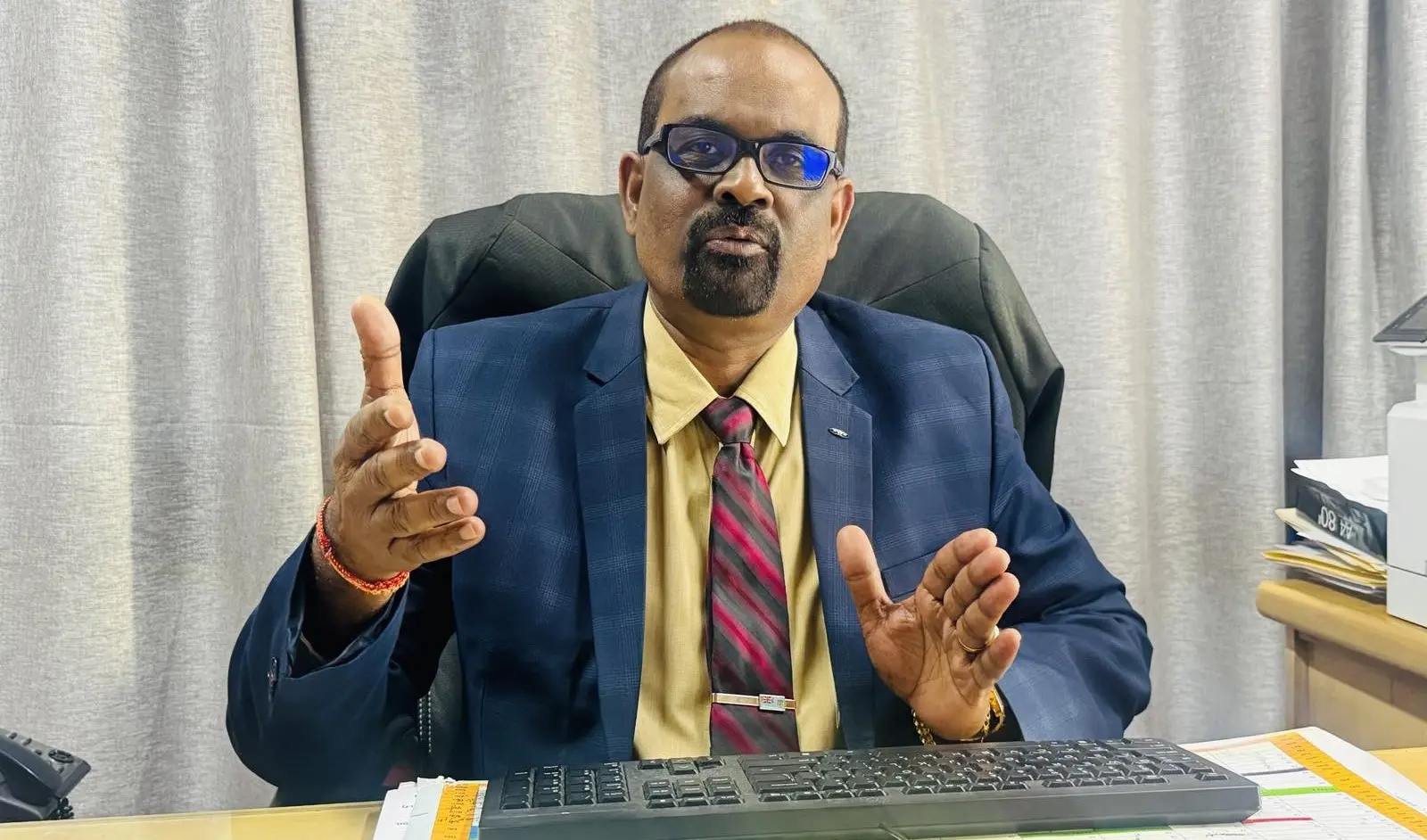 Fiji Teachers Union (FTU) general secretary Muniappa Goundar.