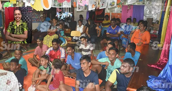 Residents of Bulileka, Lowcost and Vitandra gathered during the setting up of crime prevention committee at Bulileka in Labasa on December 5, 2019. Inset: Sharita Jagessar