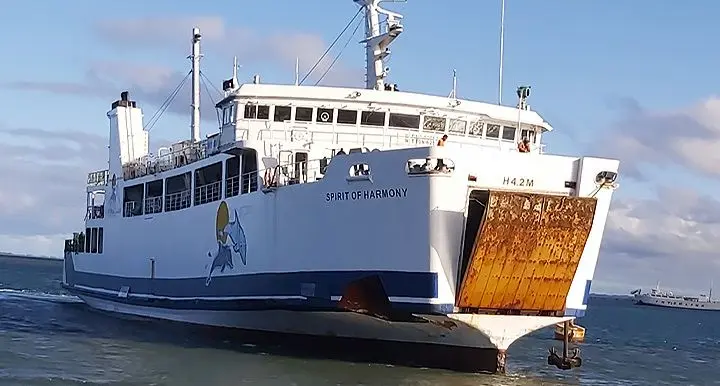 Spirit of Harmony is one of three remaining vessels owned by Patterson Brothers Shipping.