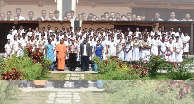 Swami Vivekananda College prefects and school heads after the prefection induction ceremony in Nadi on February 8, 2018. Photo: Arieta Vakasukawaqa