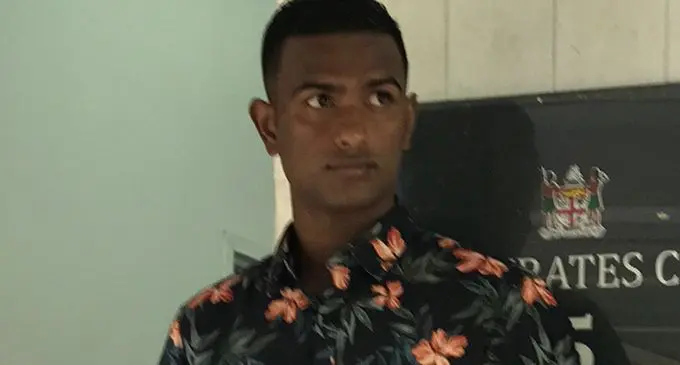  Sebastian Singh outside the Magistrates Court in Suva. Photo: Inoke Rabonu