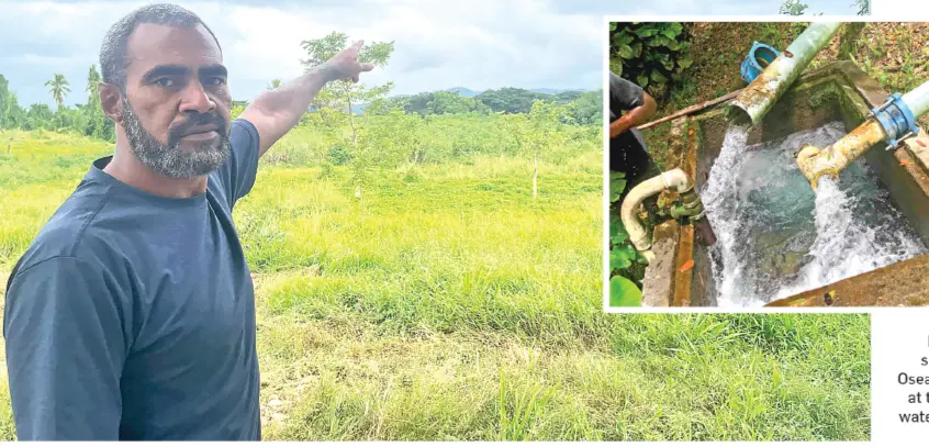 Landowner spokesperson Osea Waqanivatu