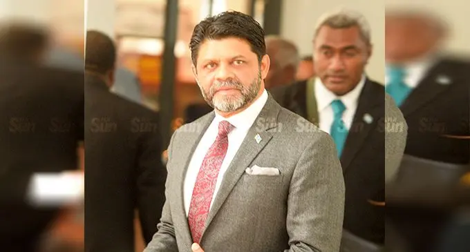 Aiyaz Sayed-Khaiyum. 