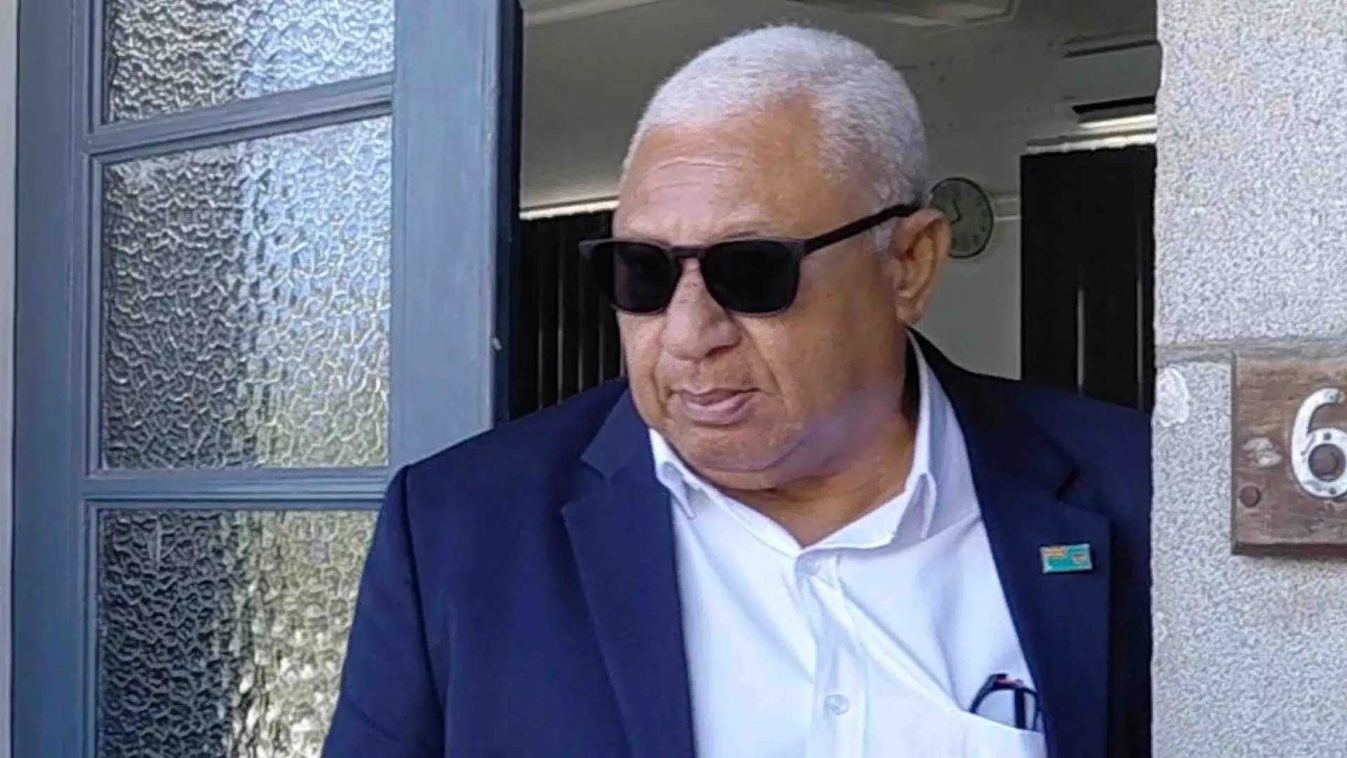 Former Prime Minister Voreqe Baimarama in Court on August 19, 2025.