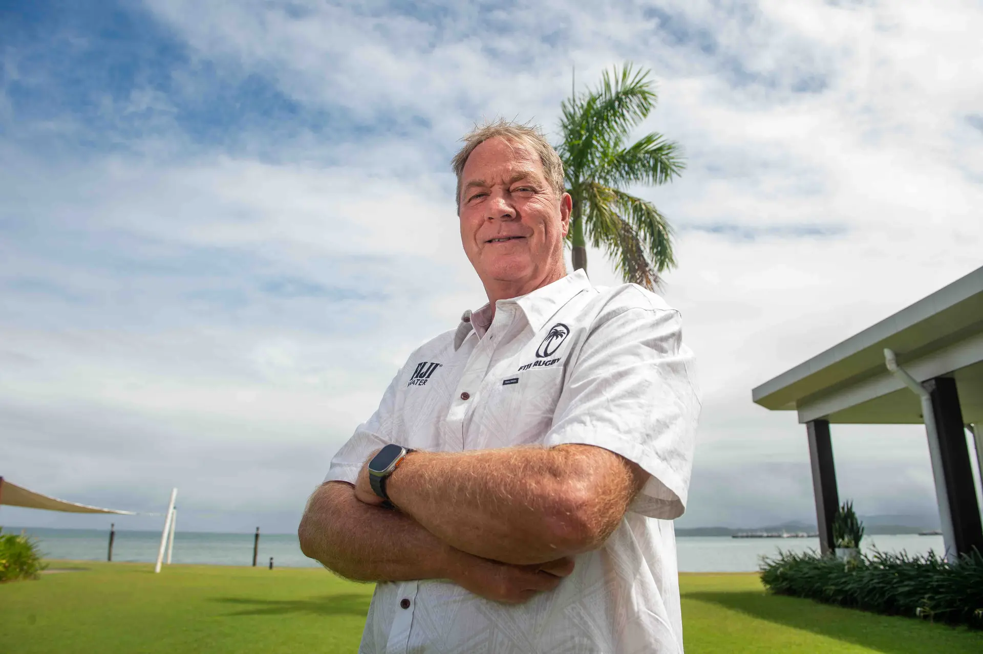 FIJI Water Flying Fijians head coach Mick Byrne
