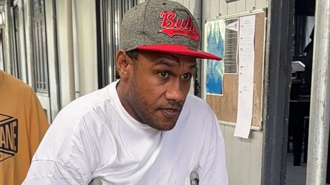  Drug accused Ledua Gudru.