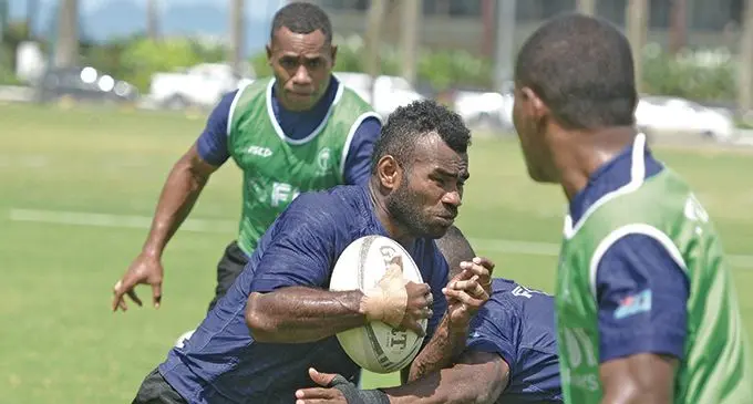 Veteran Fijian 7s  halfback and World Rugby Sevens Player of the Year Jerry Tuwai during training at Albert Park, Suva, on November 26, 2020. Tuwai is confirmed for next weekend’s Fiji Bitter Wairiki 7s in Taveuni. Photo: Ronald Kumar
