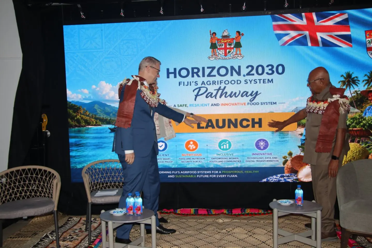 From left - UN Resident Representative Dirk Wagner and Prime Minister Sitiveni Rabuka.jpg