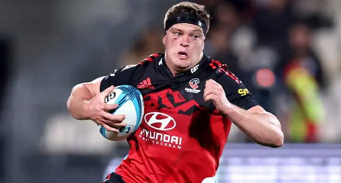 Crusaders Captain Scott Barrett