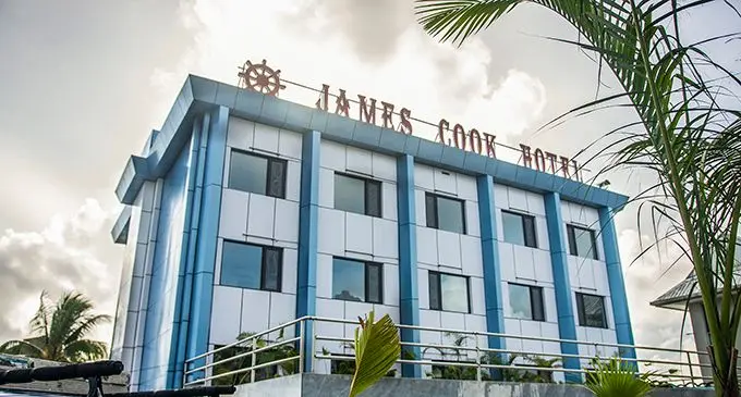 The James Cook Hotel on Mitchell Street, off MacGregor Road, Suva. .  Photo: Leon Lord