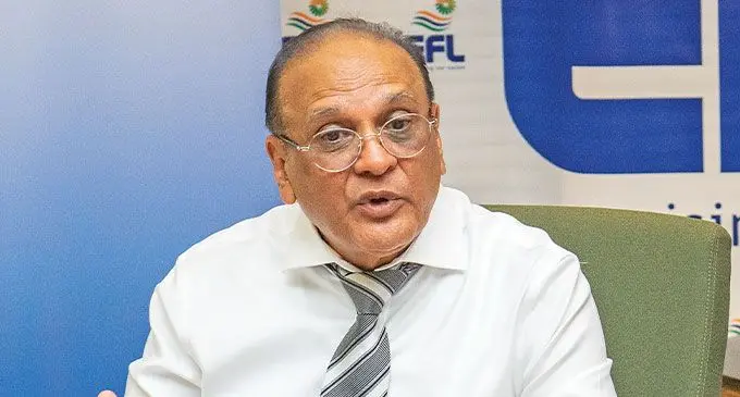 Outgoing Energy Fiji Limited chief executive officer Hasmukh Patel. Photo: Leon Lord
