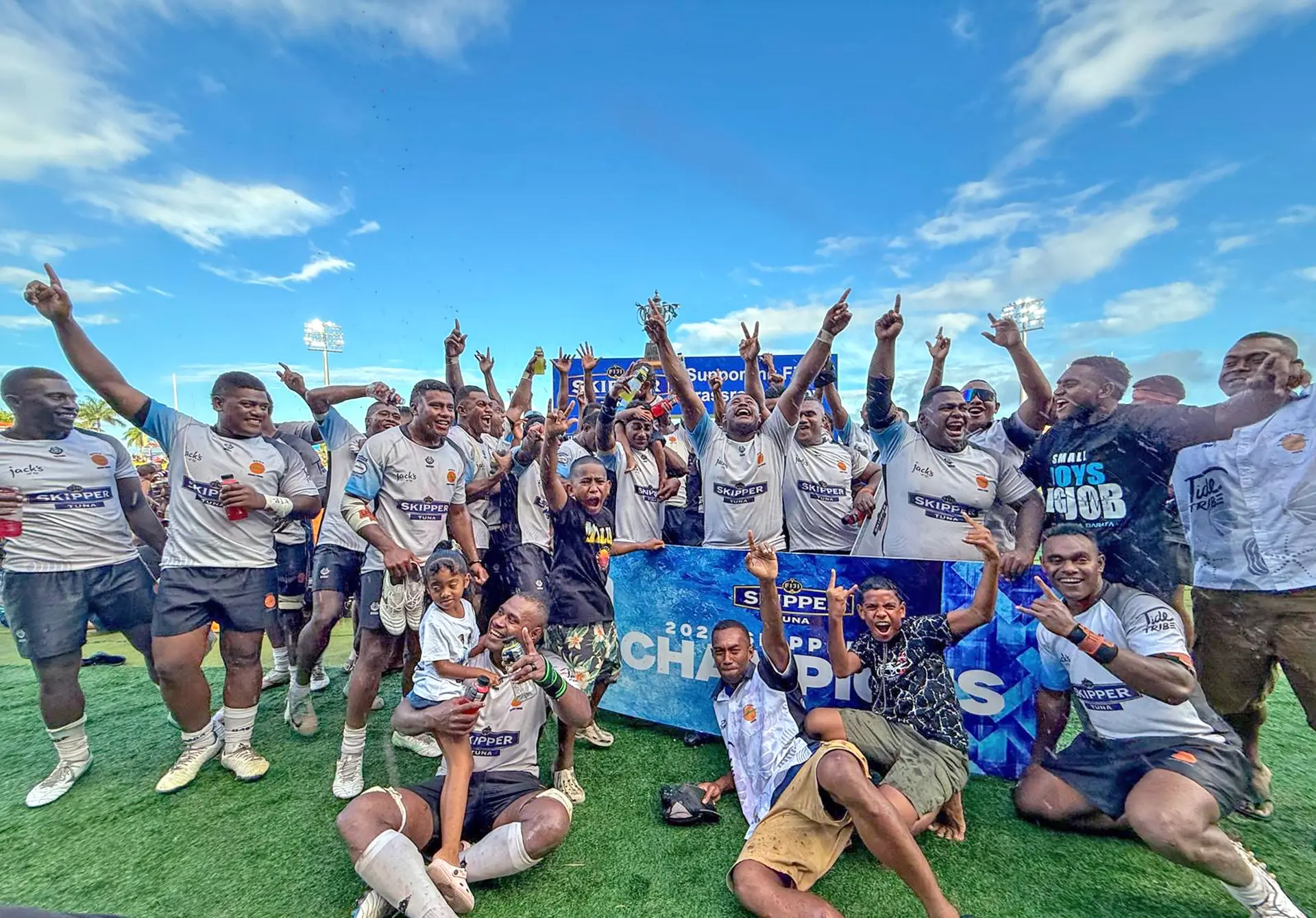 2025 Skipper Cup competition winner, Tide Tribe Malolo. 