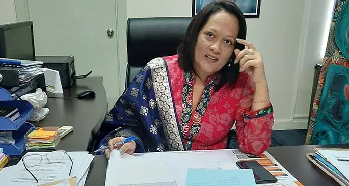Minister for Education, Heritage and Arts Rosy Akbar.