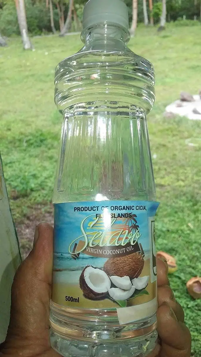 1. The organic Selavo virgin coconut oil.